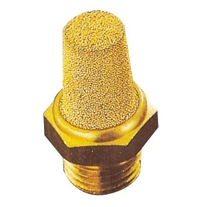 (09) Brass Silencer/Muffler
