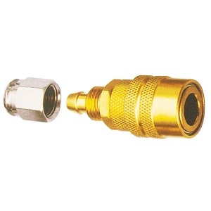 (08)AMERICAN QUICK COUPLER(FEMALE/INLET)-BRASS