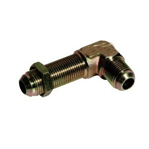 (30)37° Flared Bulkhead Elbow (Locknut)