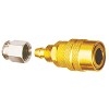 (08)AMERICAN QUICK COUPLER(FEMALE/INLET)-BRASS