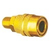 (01)AMERICAN QUICK COUPLER(MALE/FEMALE)-BRASS